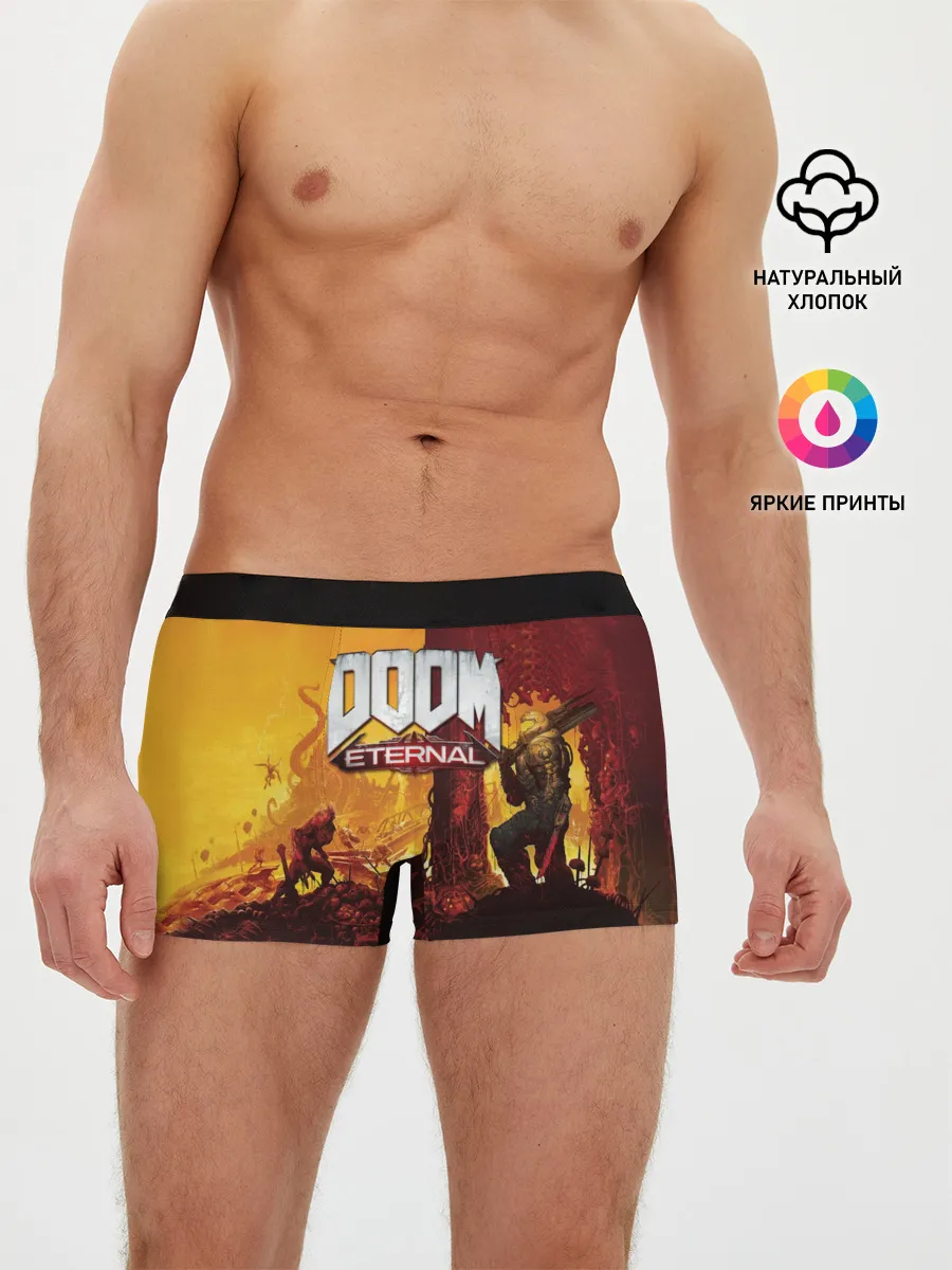 Мужские трусы боксеры / DOOM eternal 2020
