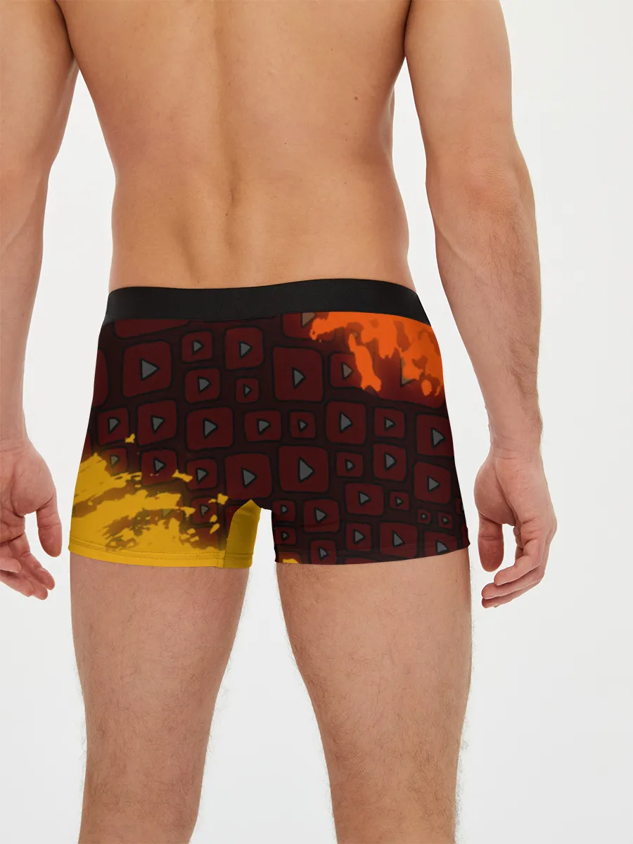 Мужские трусы боксеры / YouTube