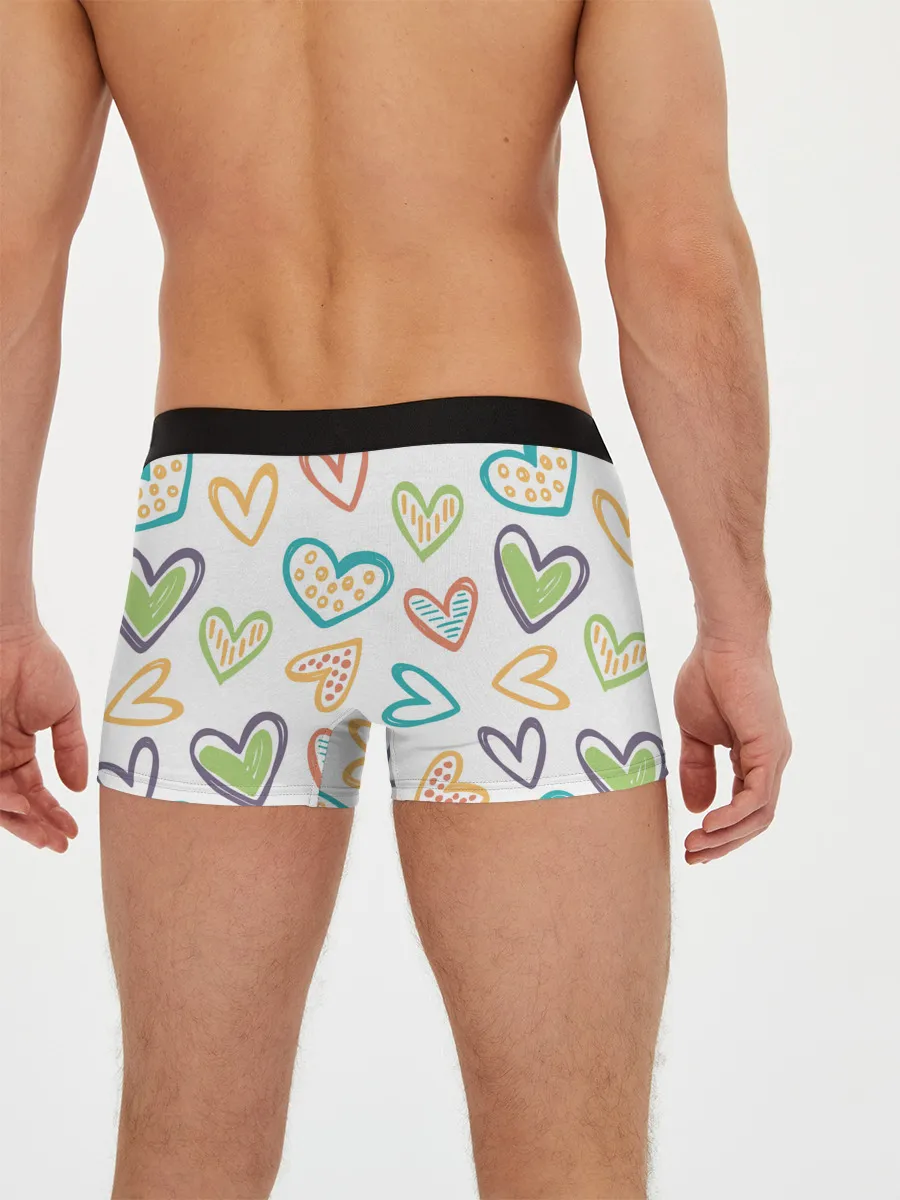 Мужские трусы боксеры / Сладкая парочка