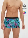 Мужские трусы боксеры / Яркие цветы
