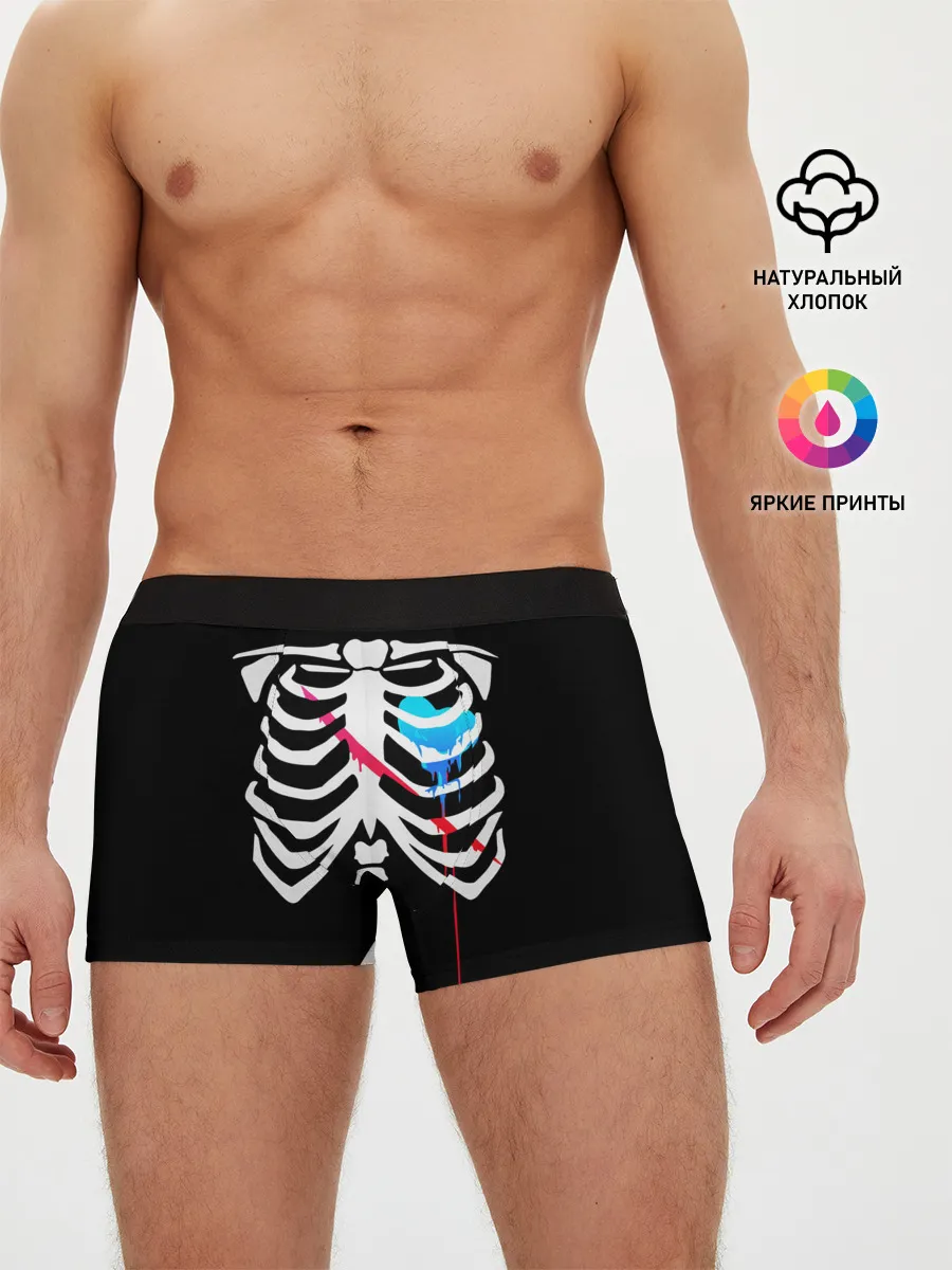 Мужские трусы боксеры / UNDERTALE | АНДЕРТЕЙЛ | САНС