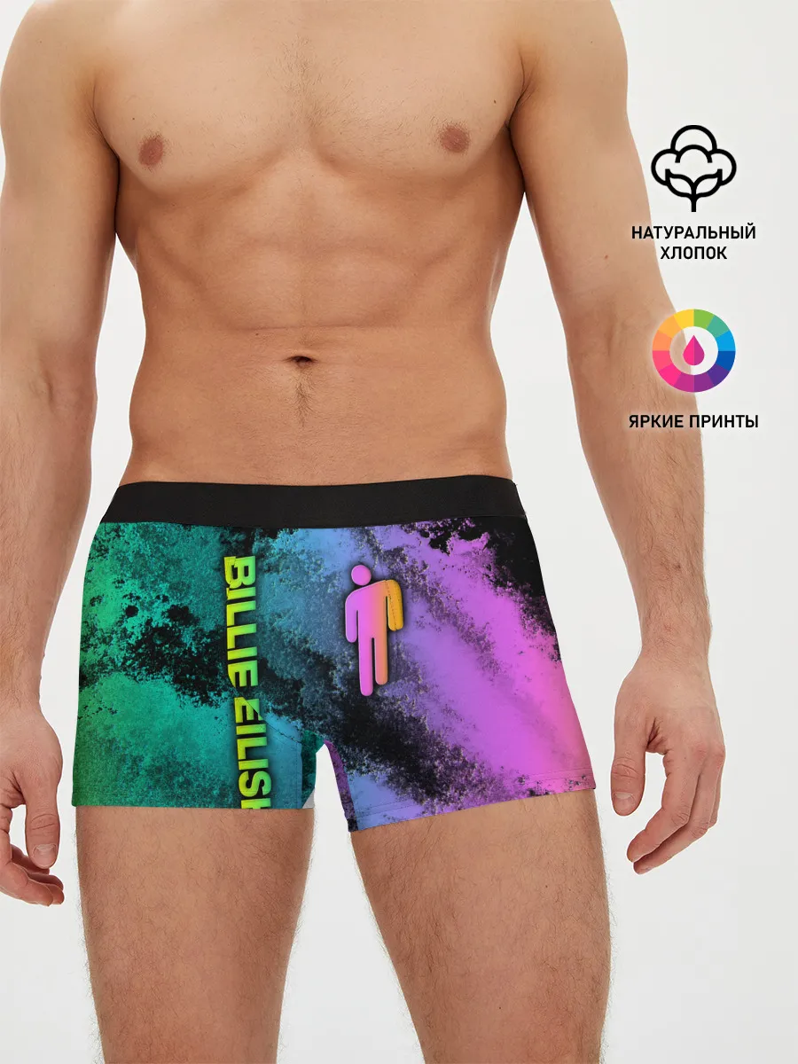 Мужские трусы боксеры / BILLIE EILISH