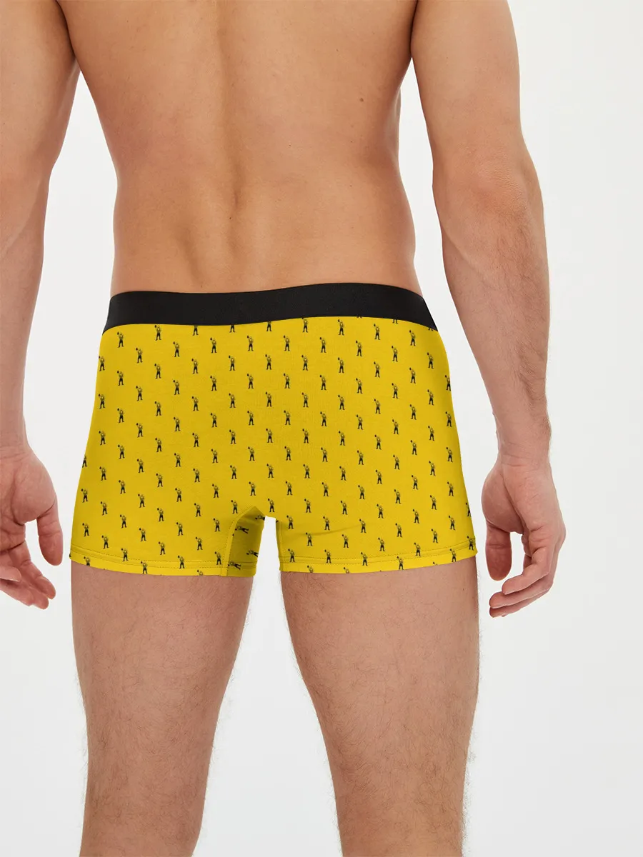 Мужские трусы боксеры / Eat, sleep, train, repeat