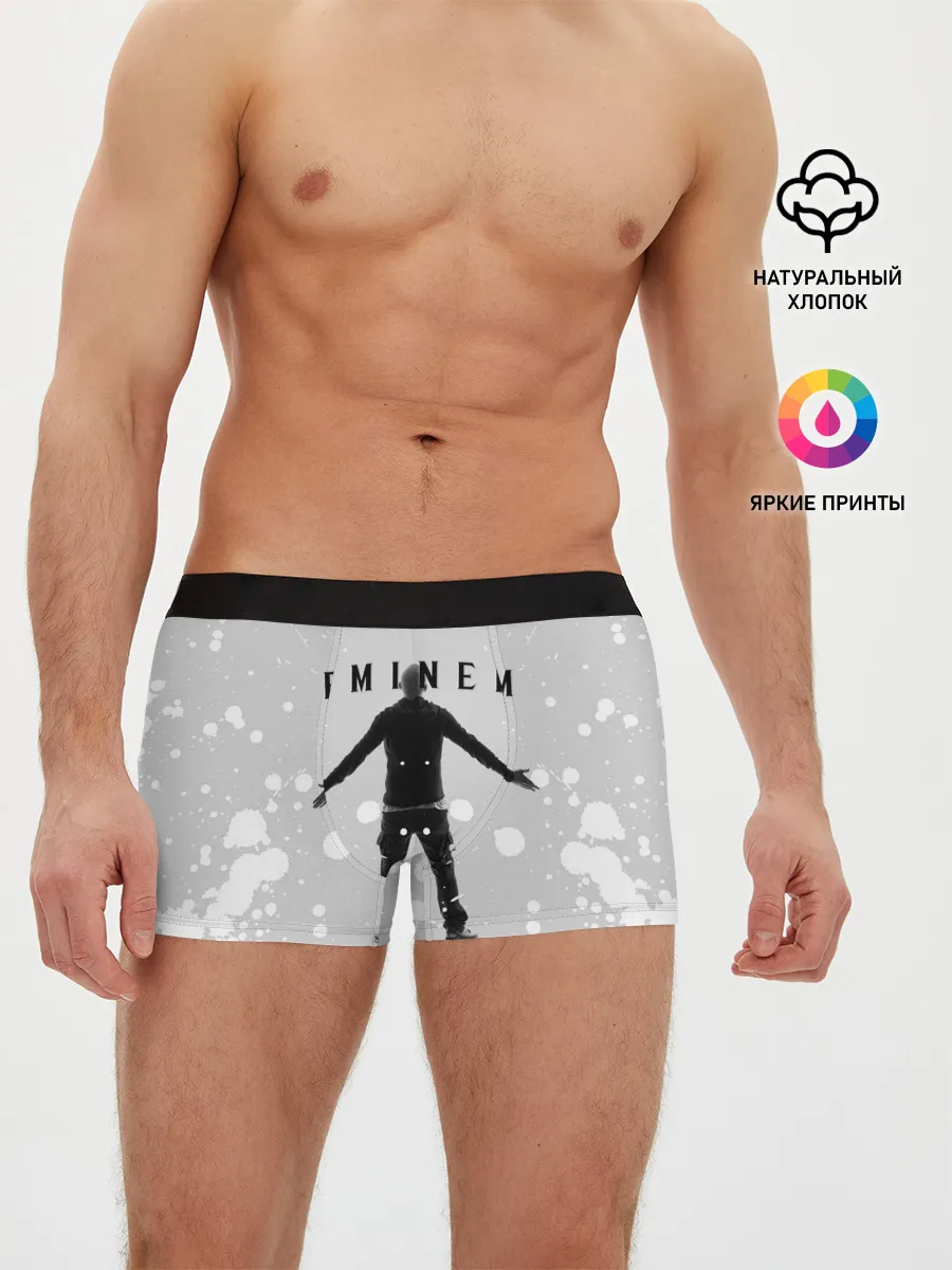 Мужские трусы боксеры / EMINEM | ЭМИНЕМ