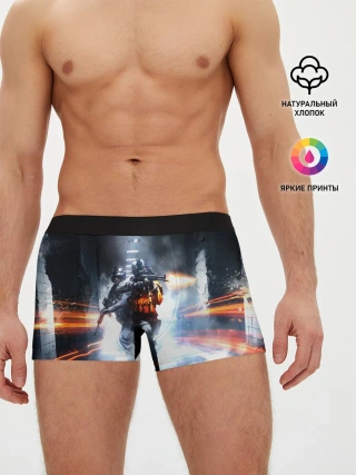 Мужские трусы боксеры / Battlefield