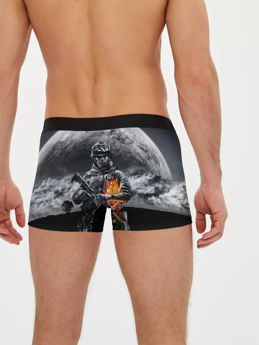 Мужские трусы боксеры / Battlefield