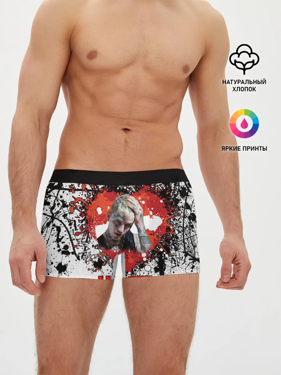 Мужские трусы боксеры / Lil Peep