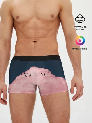 Мужские трусы боксеры / WAITING