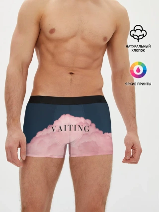 Мужские трусы боксеры / WAITING