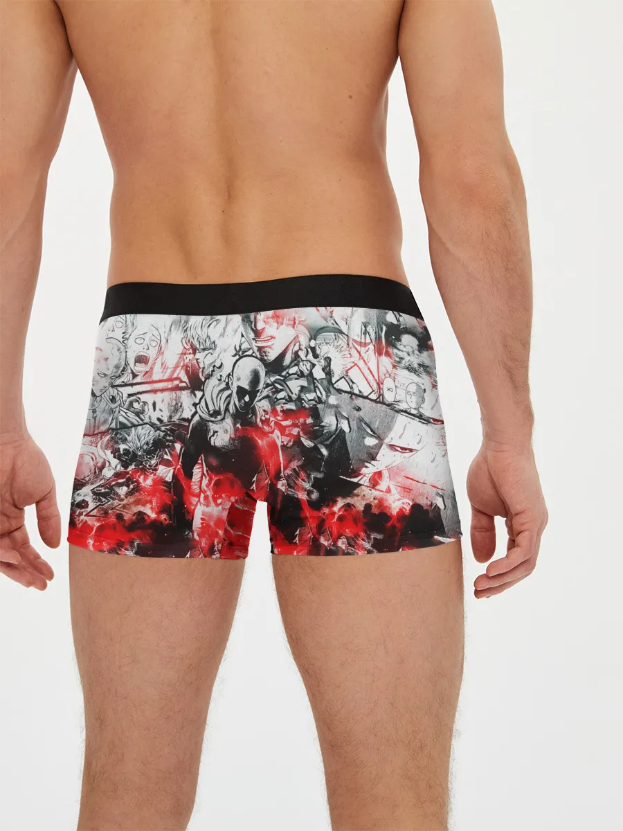 Мужские трусы боксеры / One-Punch Man Collage