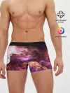 Мужские трусы боксеры / закат абстракция