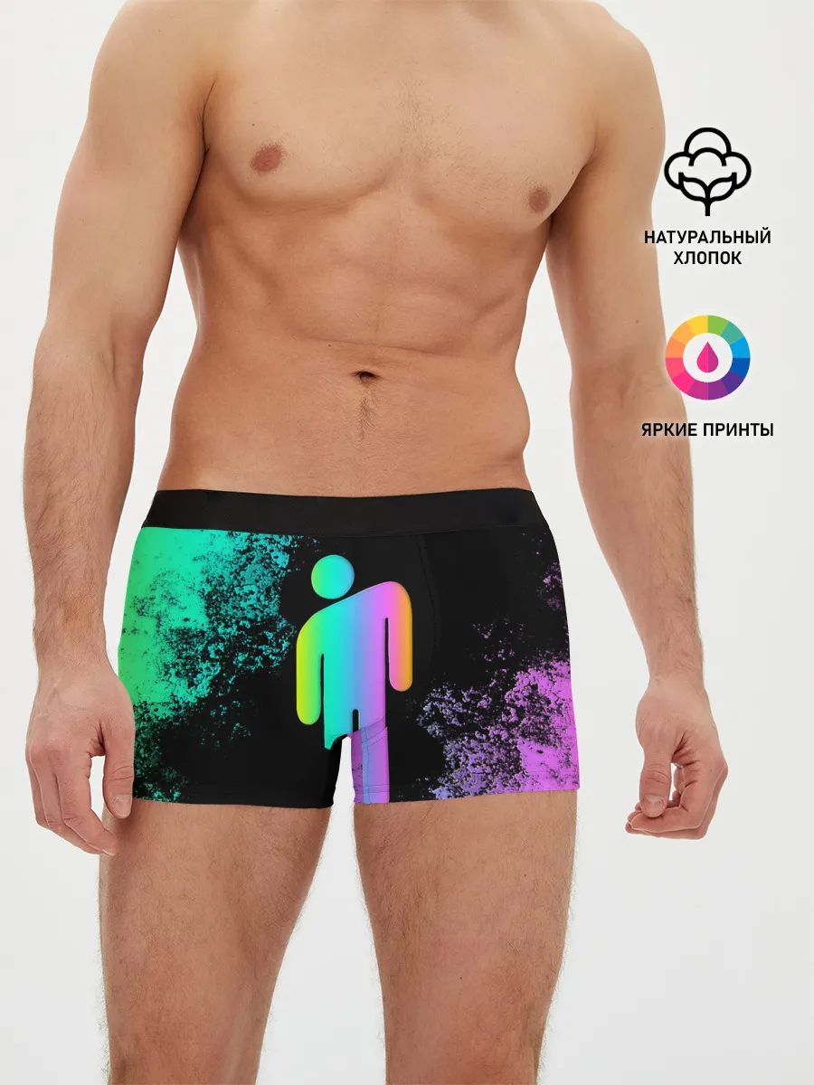 Мужские трусы боксеры / BILLIE EILISH