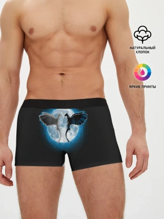 Мужские трусы боксеры / Как приручить дракона