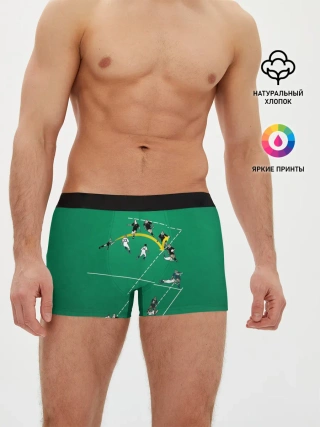 Мужские трусы боксеры / Игра в регби