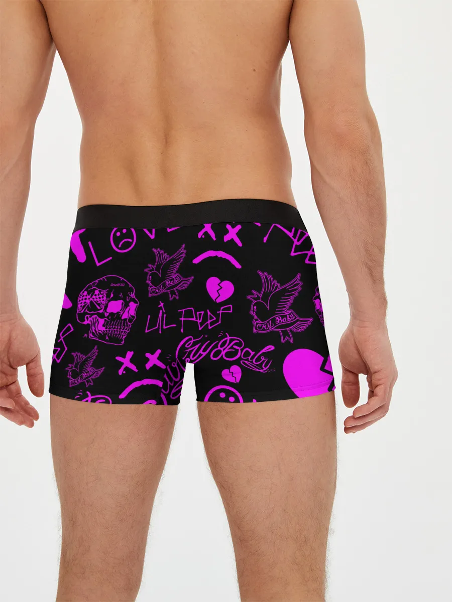 Мужские трусы боксеры / Lil Peep