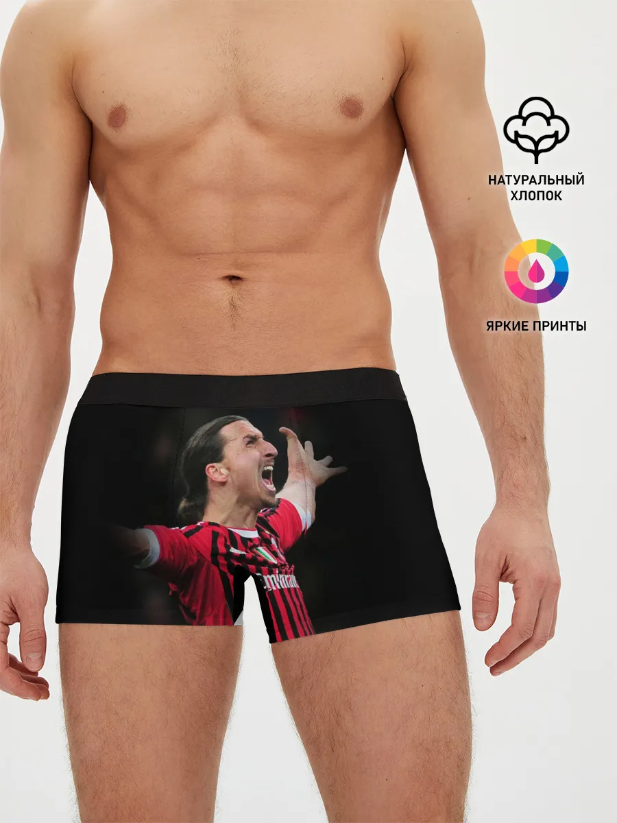 Мужские трусы боксеры / Златан Ибрагимович