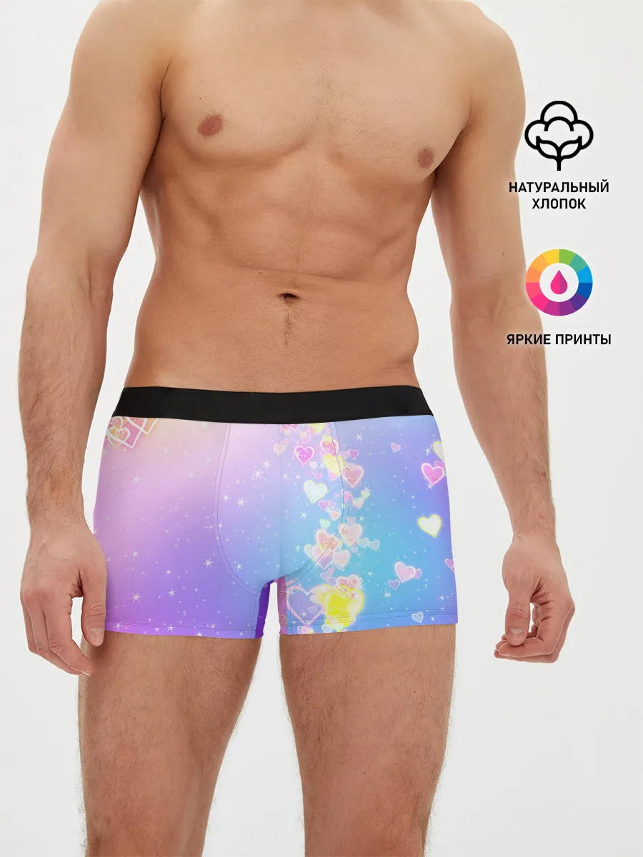 Мужские трусы боксеры / ЛЮБОВЬ ГРАДИЕНТ
