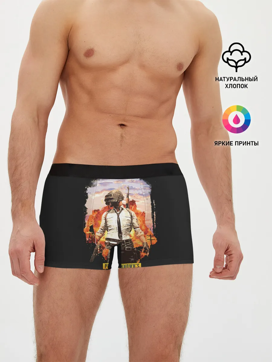 Мужские трусы боксеры / PUBG