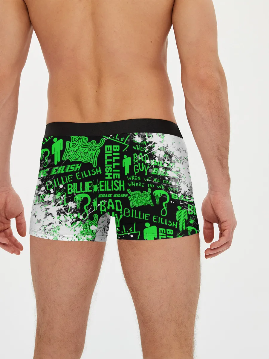 Мужские трусы боксеры / BILLIE EILISH.