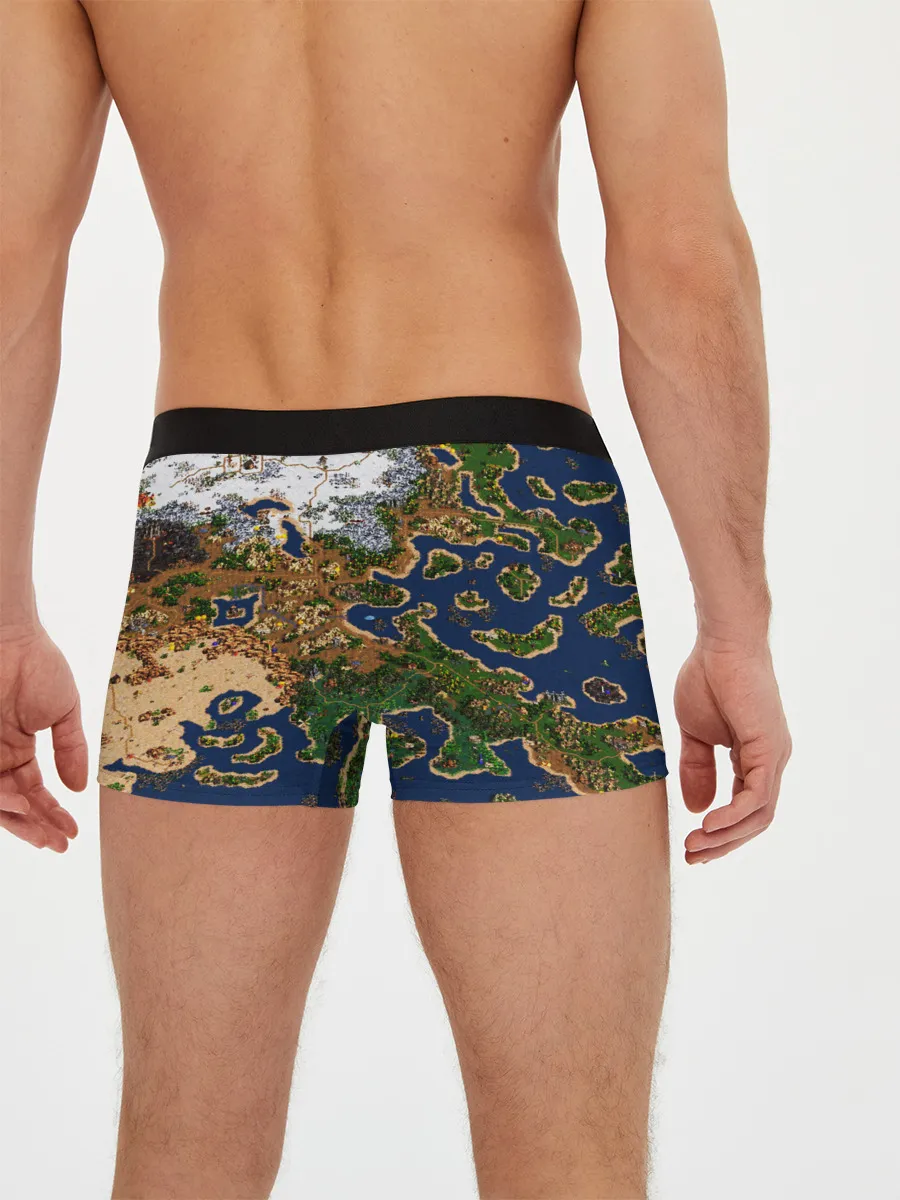 Мужские трусы боксеры / HEROES 3 КАРТА