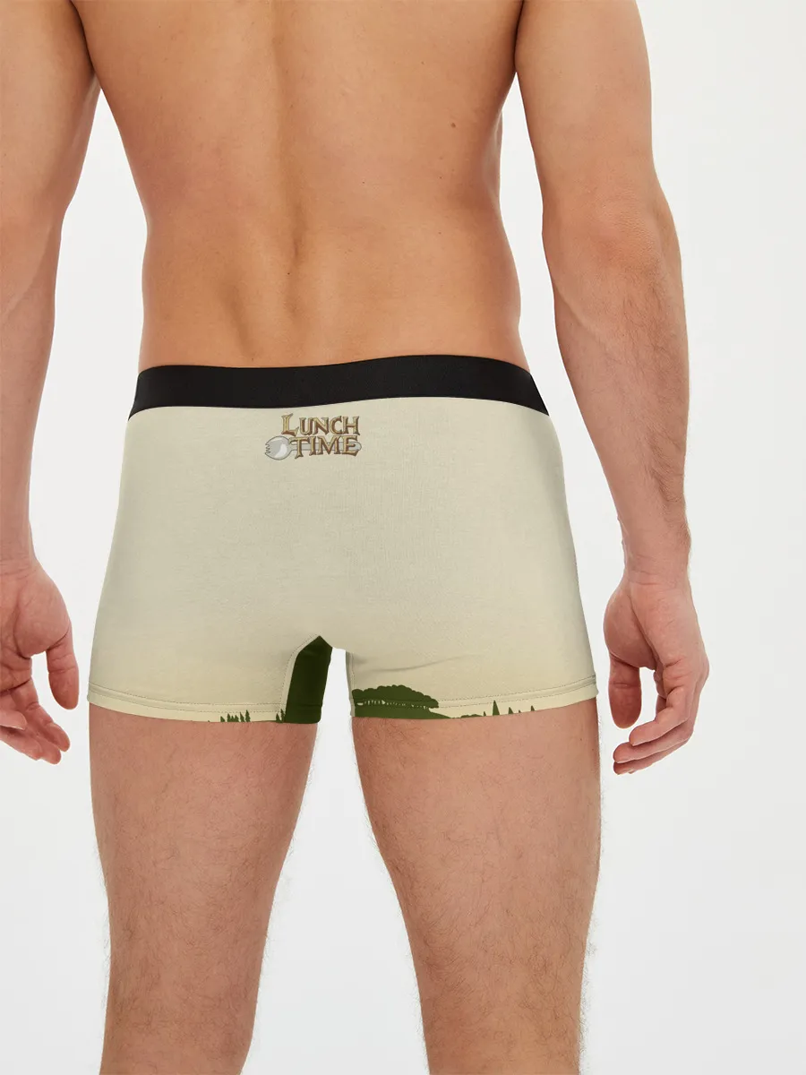 Мужские трусы боксеры / Lunch time