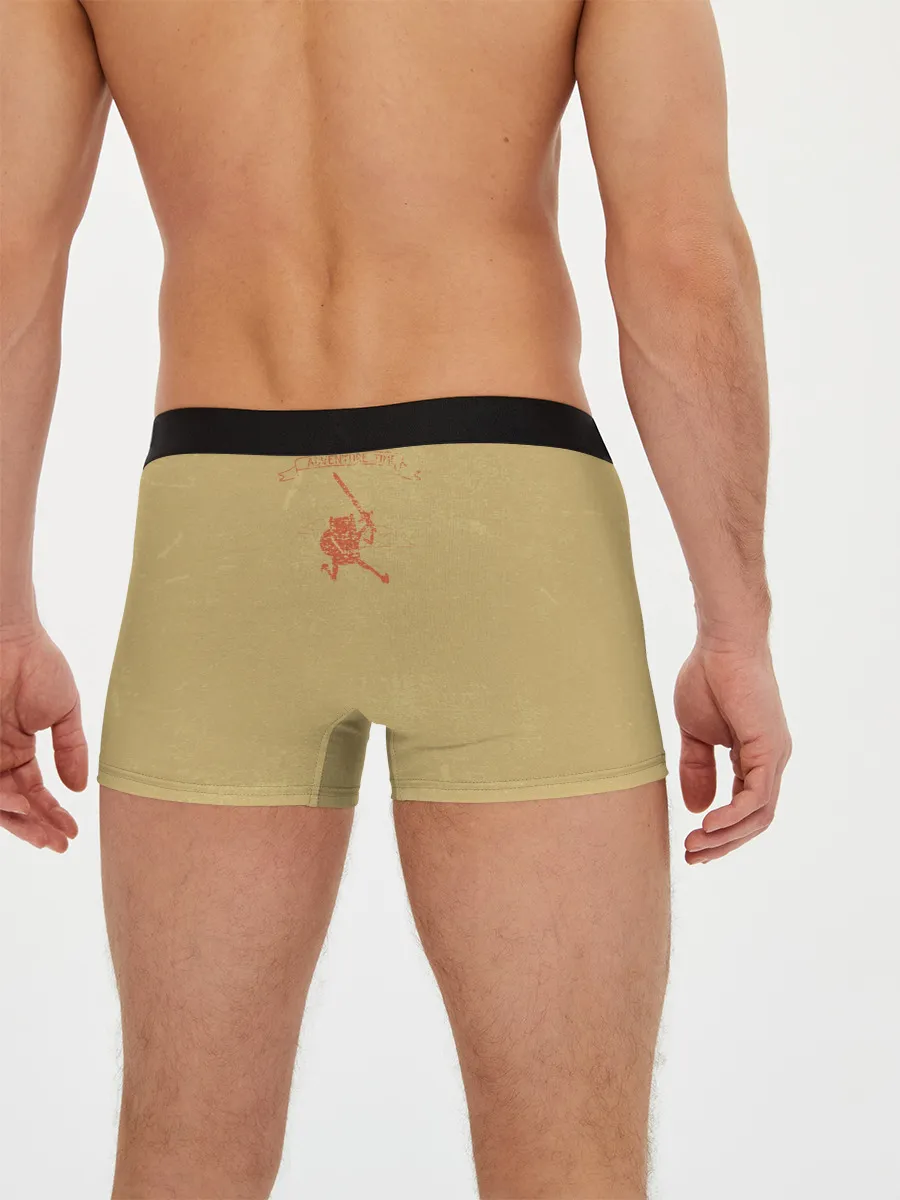 Мужские трусы боксеры / Busy on a fantastic adventure