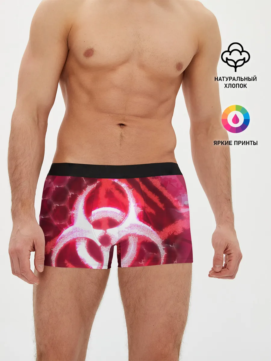 Мужские трусы боксеры / Plague Inc LB