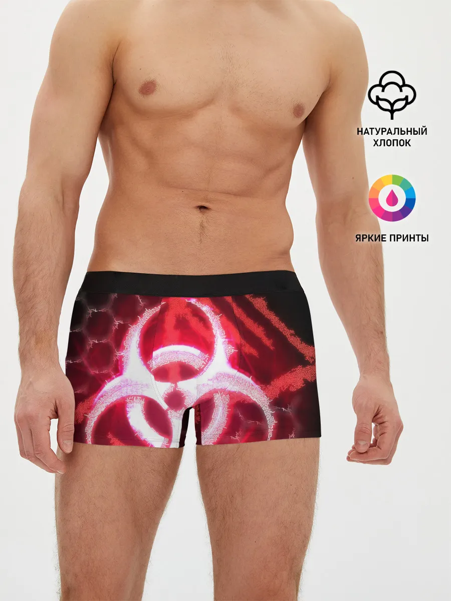 Мужские трусы боксеры / Plague Inc ShB