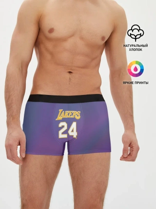 Мужские трусы боксеры / Los Angeles Lakers / Kobe Brya