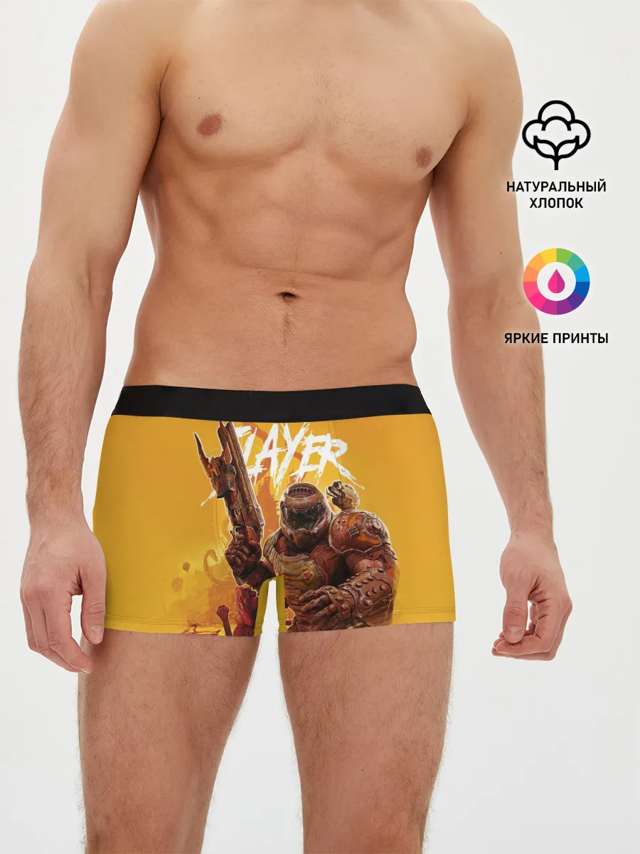 Мужские трусы боксеры / Doom Slayer