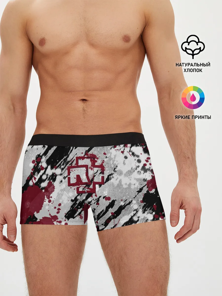 Мужские трусы боксеры / Rammstein