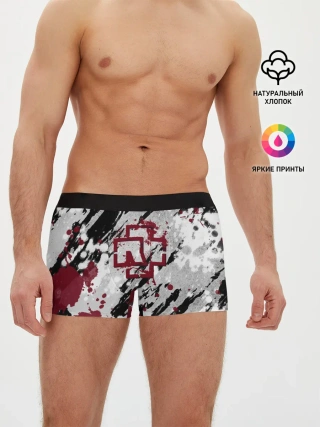 Мужские трусы боксеры / Rammstein