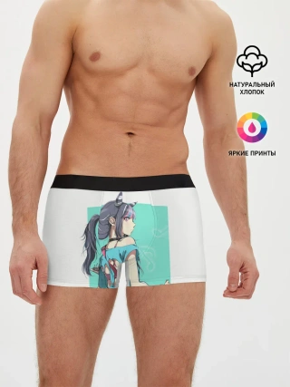 Мужские трусы боксеры / Ibuki Mioda