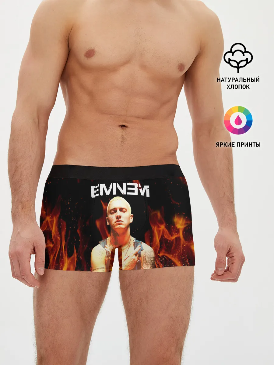 Мужские трусы боксеры / EMINEM.