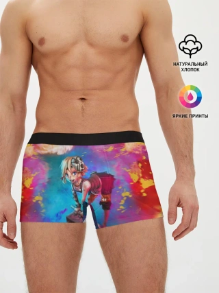 Мужские трусы боксеры / Tiny Tina and the bomb