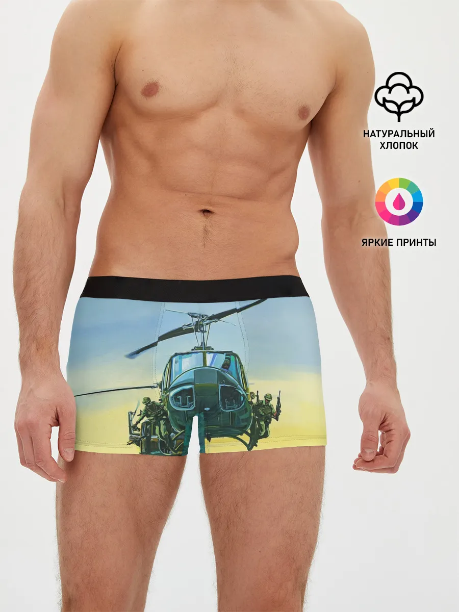 Мужские трусы боксеры / Вертолеты