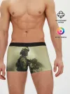 Мужские трусы боксеры / Военный
