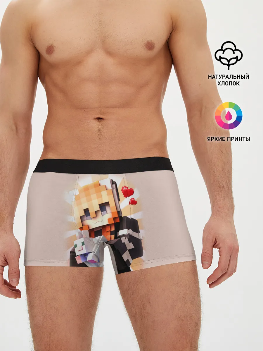 Мужские трусы боксеры / MINECRAFT