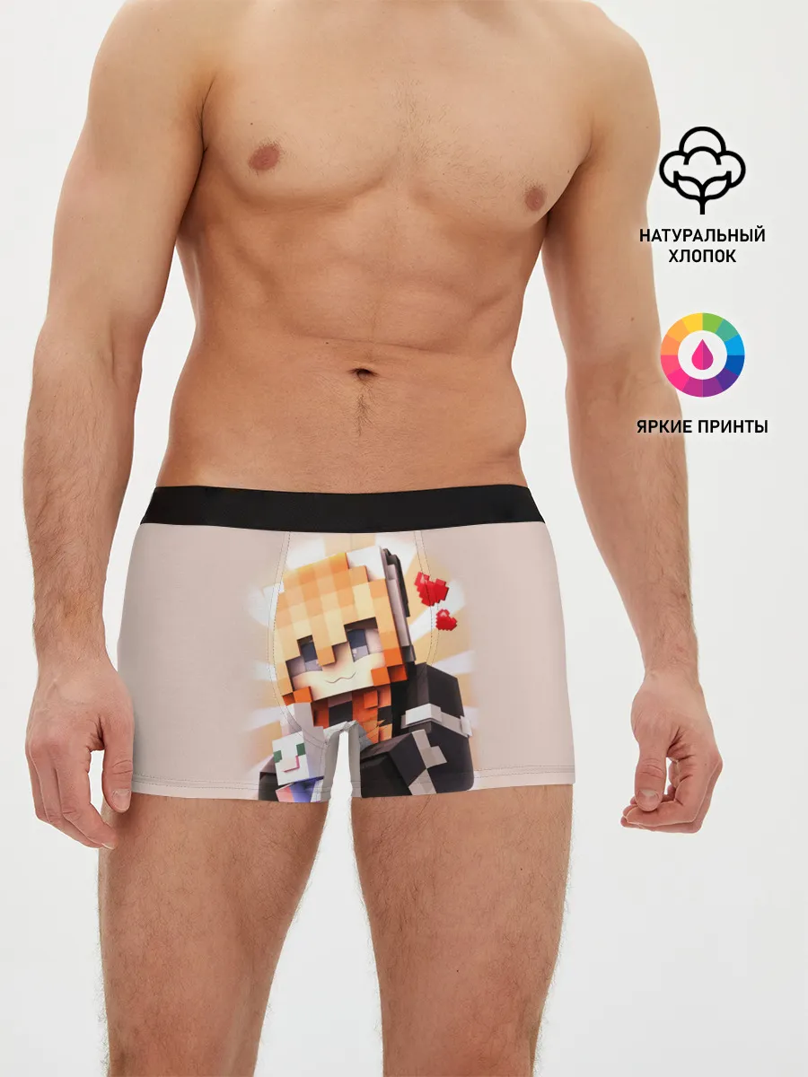 Мужские трусы боксеры / MINECRAFT