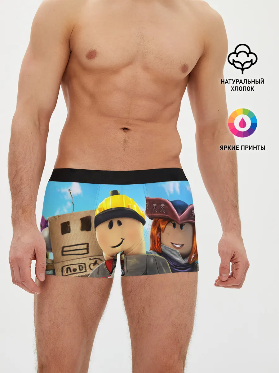 Мужские трусы боксеры / ROBLOX