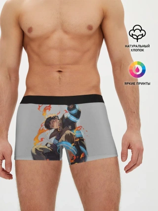 Мужские трусы боксеры / FireForce