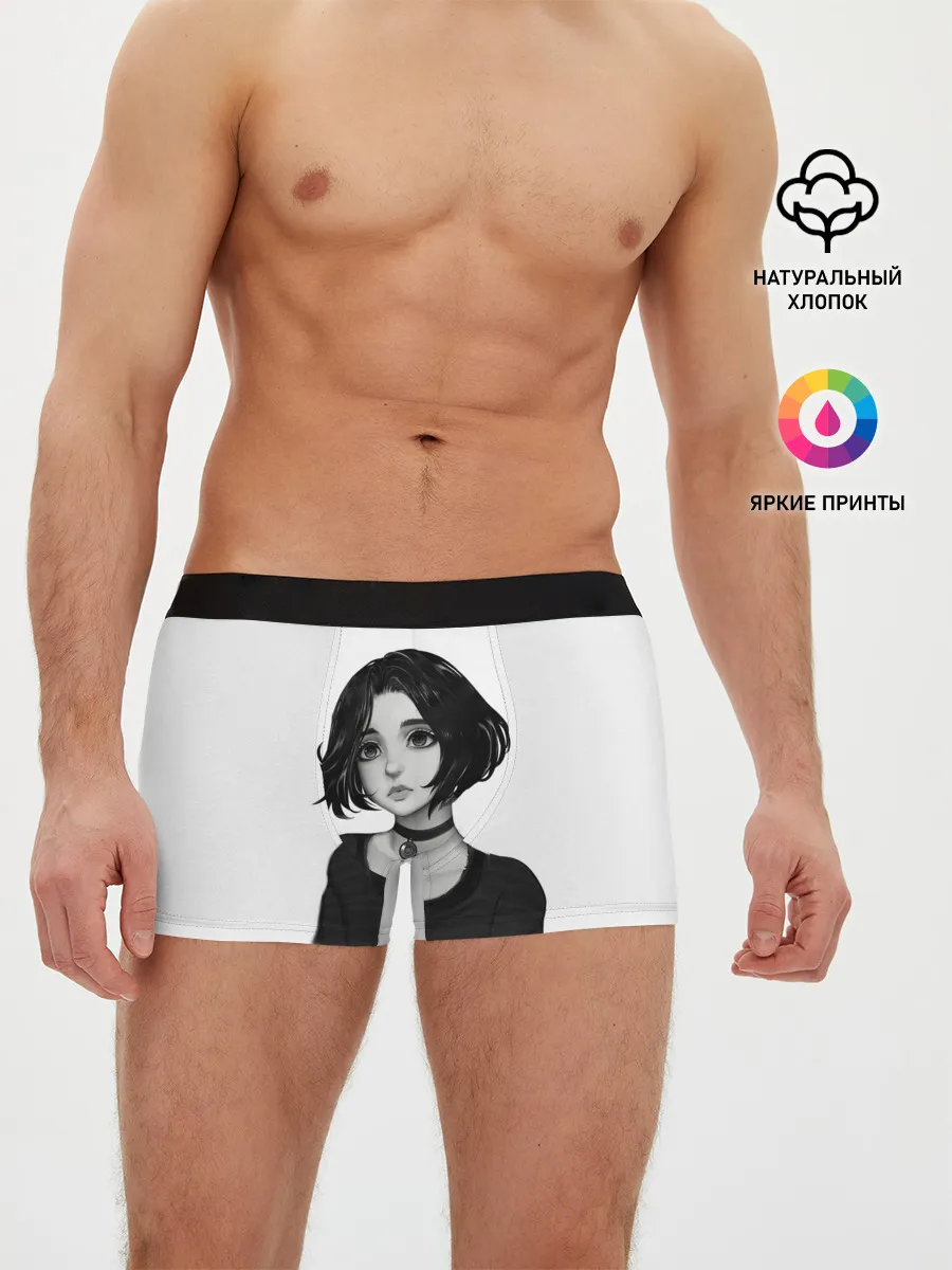 Мужские трусы боксеры / Девушка Думер