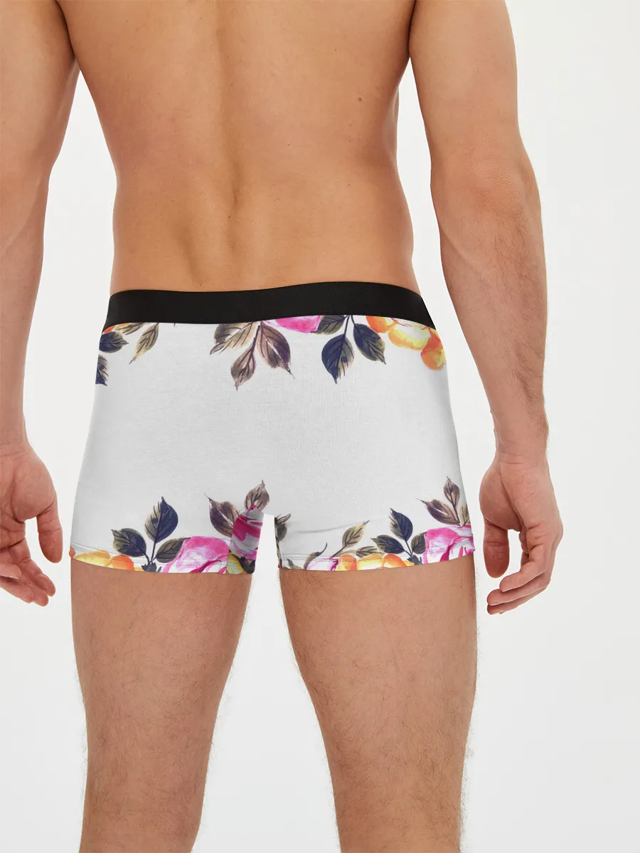 Мужские трусы боксеры / Розы