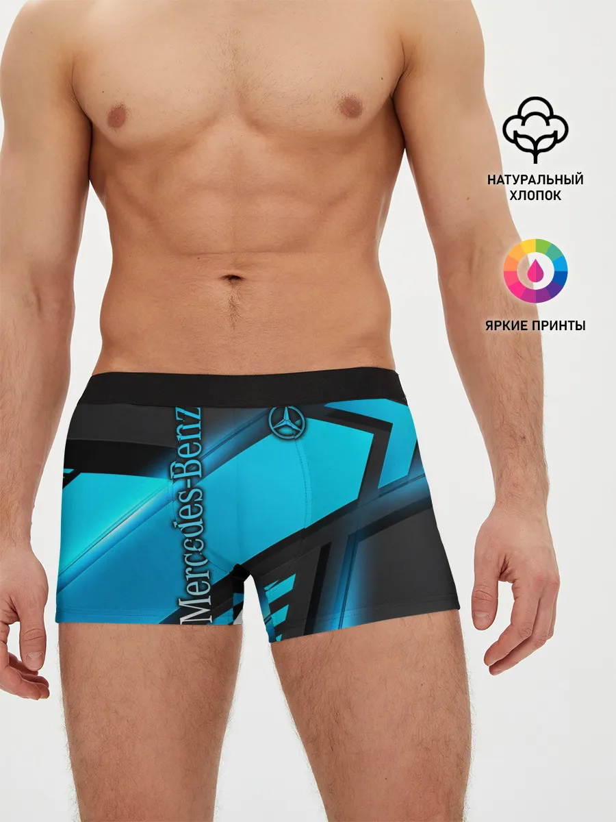 Мужские трусы боксеры / MERCEDES-BENZ | МЭРСЭДЭС