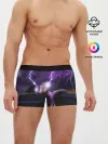 Мужские трусы боксеры / Кот и Молнии