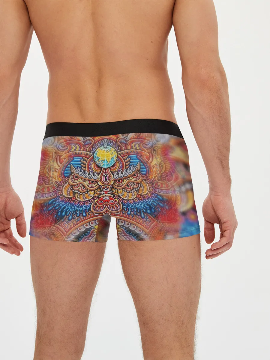 Мужские трусы боксеры / Rising dragon