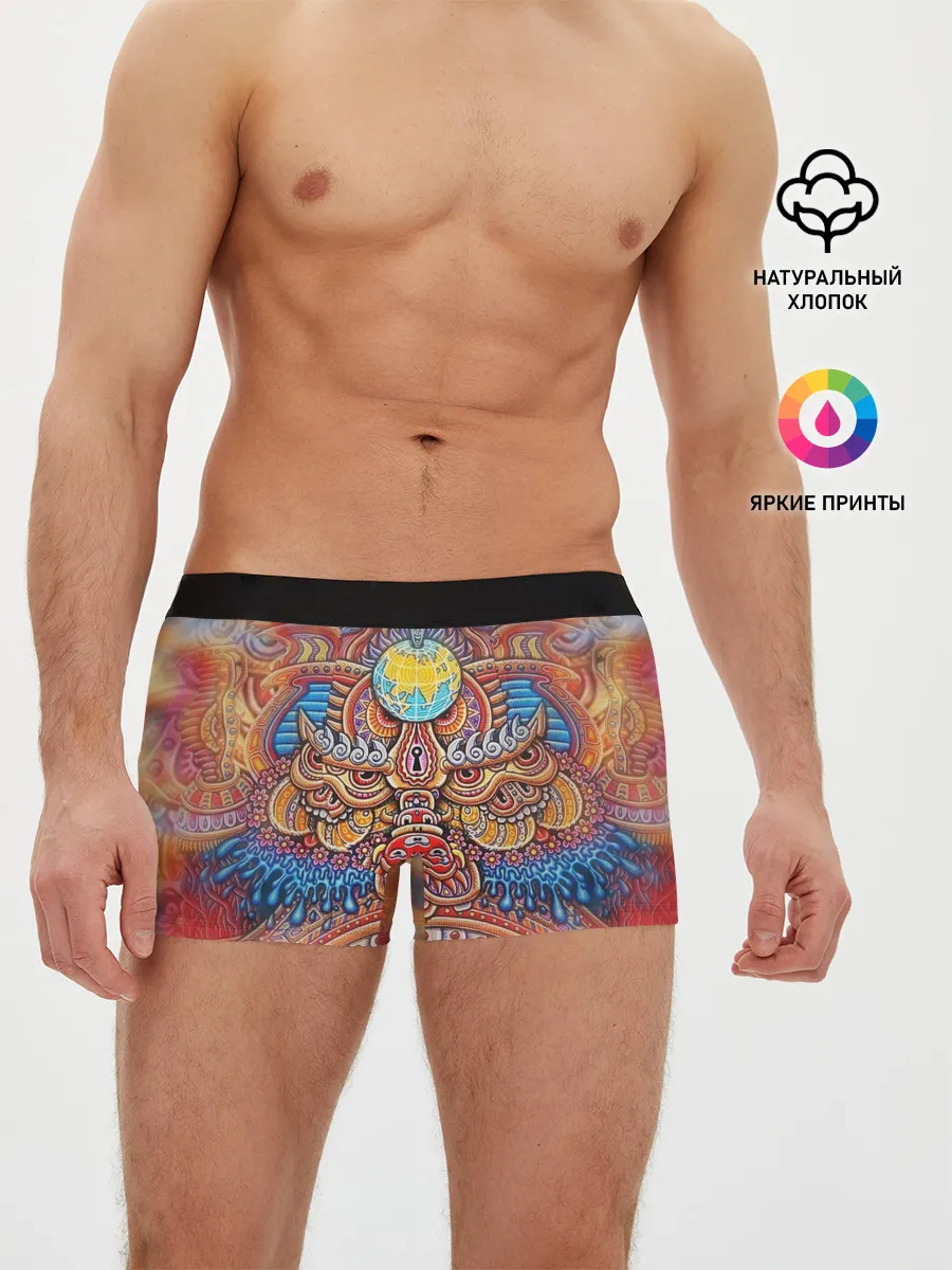 Мужские трусы боксеры / Rising dragon