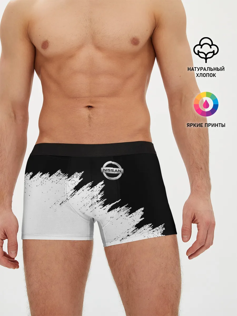 Мужские трусы боксеры / NISSAN | НИССАН