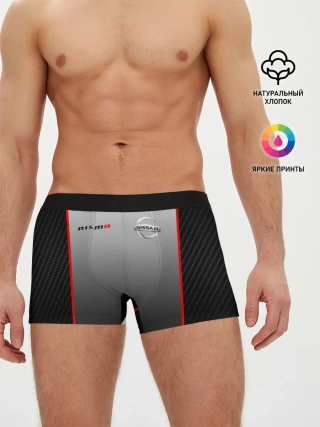 Мужские трусы боксеры / NISSAN NISMO | НИССАН НИСМО