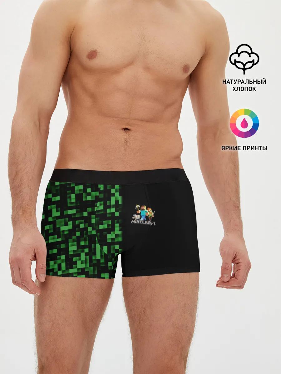 Мужские трусы боксеры / MINECRAFT